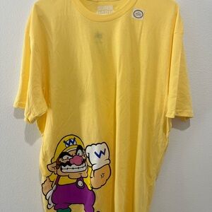 NINTENDO SUPER MARIO WARIO MENS SHORT SLEEVE T-SHIRT SIZE XXL OFFICIAL LICENSED